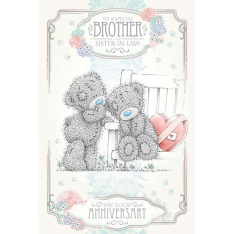 Brother & Sister-in-Law Me to You Bear Anniversary Card £2.49